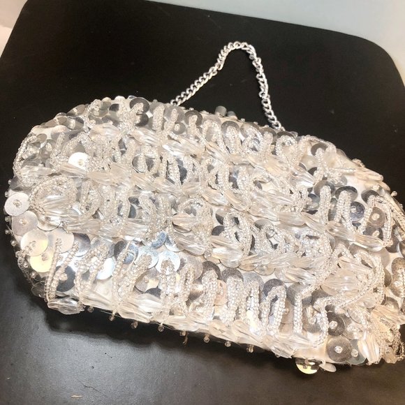 VINTAGE GLITTERING PURSE - Picture 1 of 4